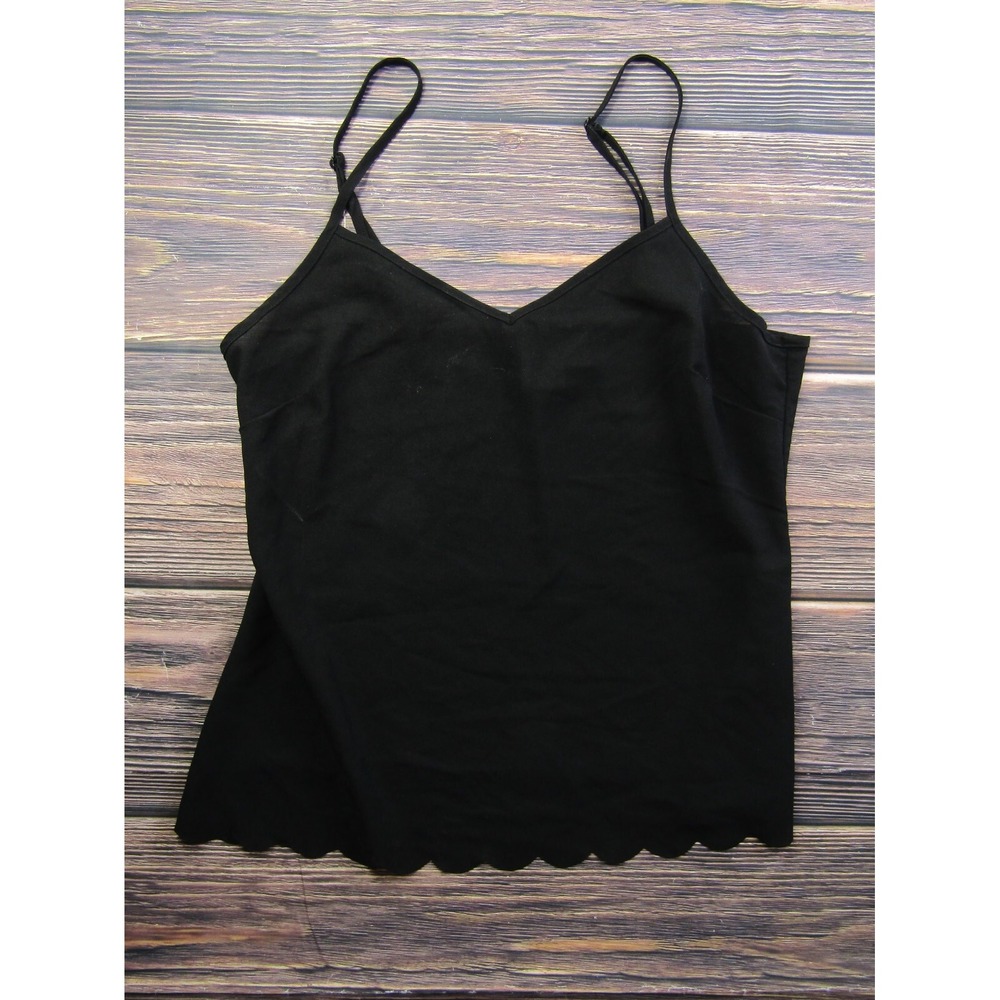 E By Eloise Anthropologie Womens Size Small Black Cami Camisole Tank Top
